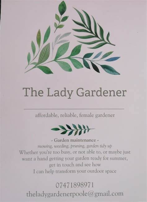 Dorset Lady Gardener